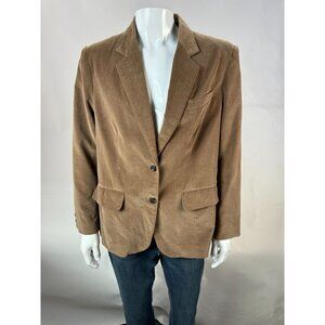 Vintage Collections II Mens Blazer Jacket Size 40 Velvet Cotton